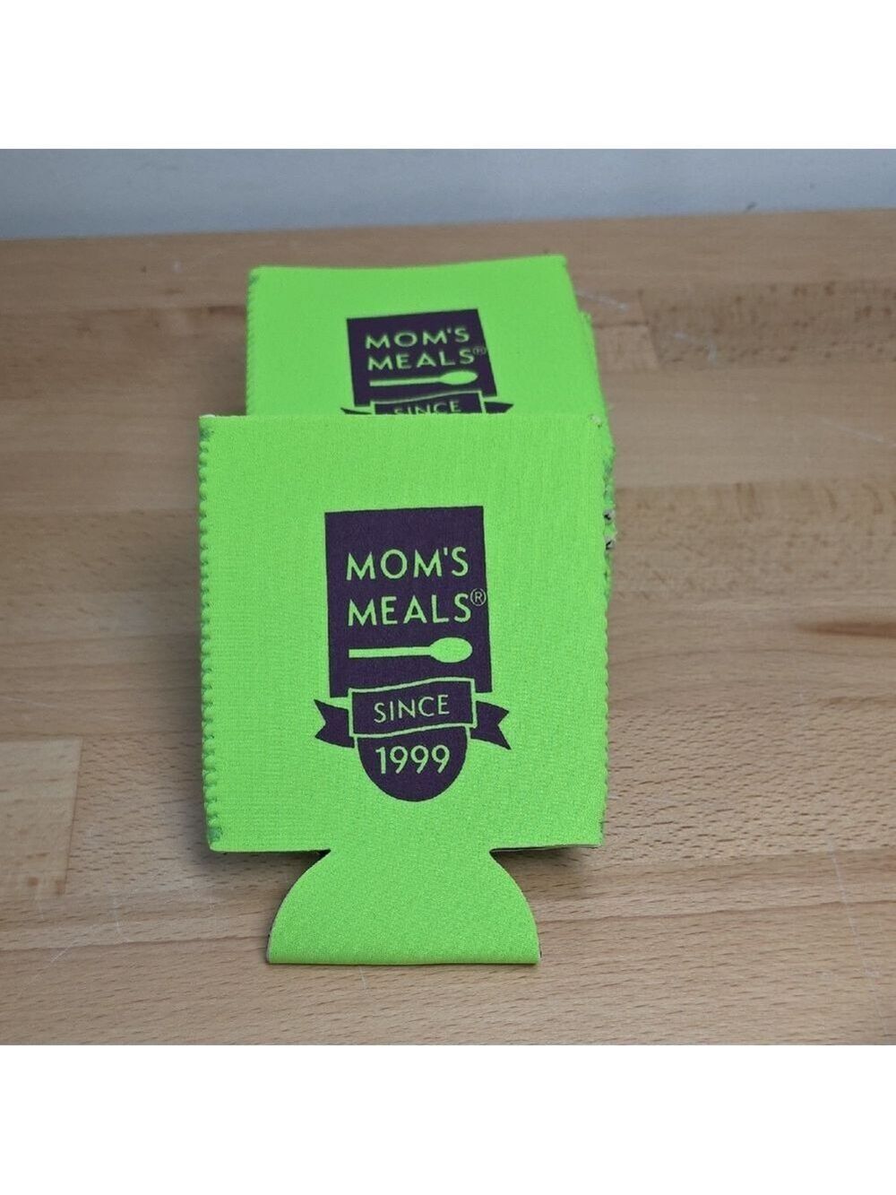 sku# EB3012 Green Mom's Meals Can Cooler holder X8